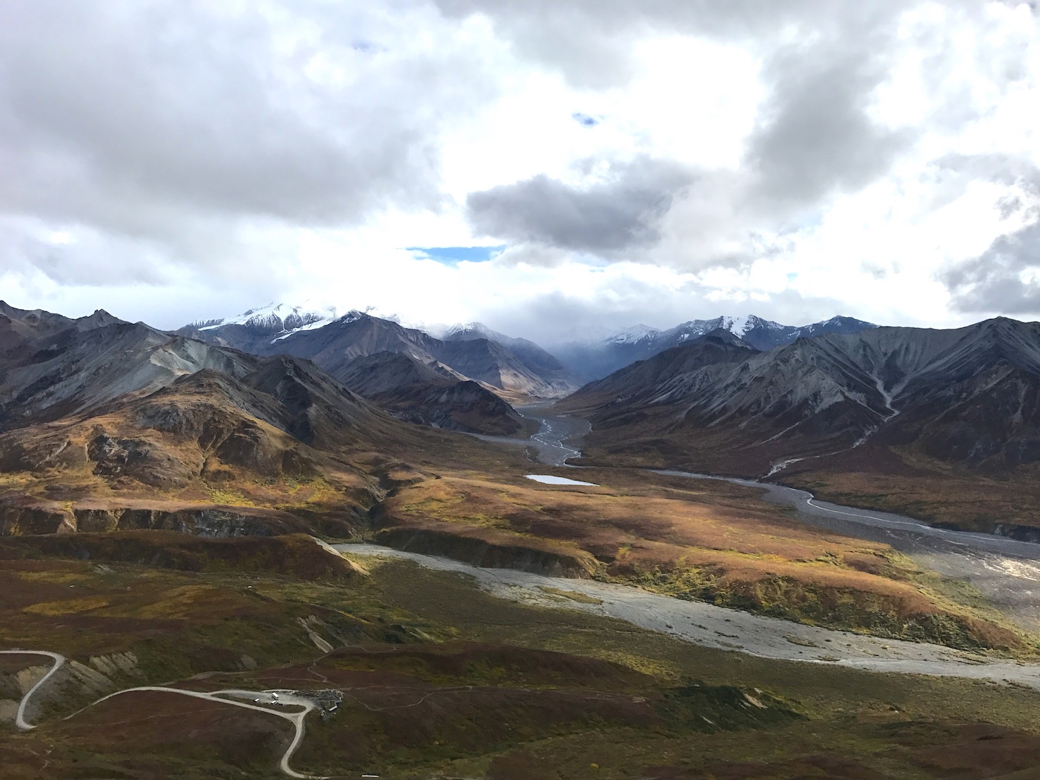 View from the top of the Alpine Trail, Denali National Park