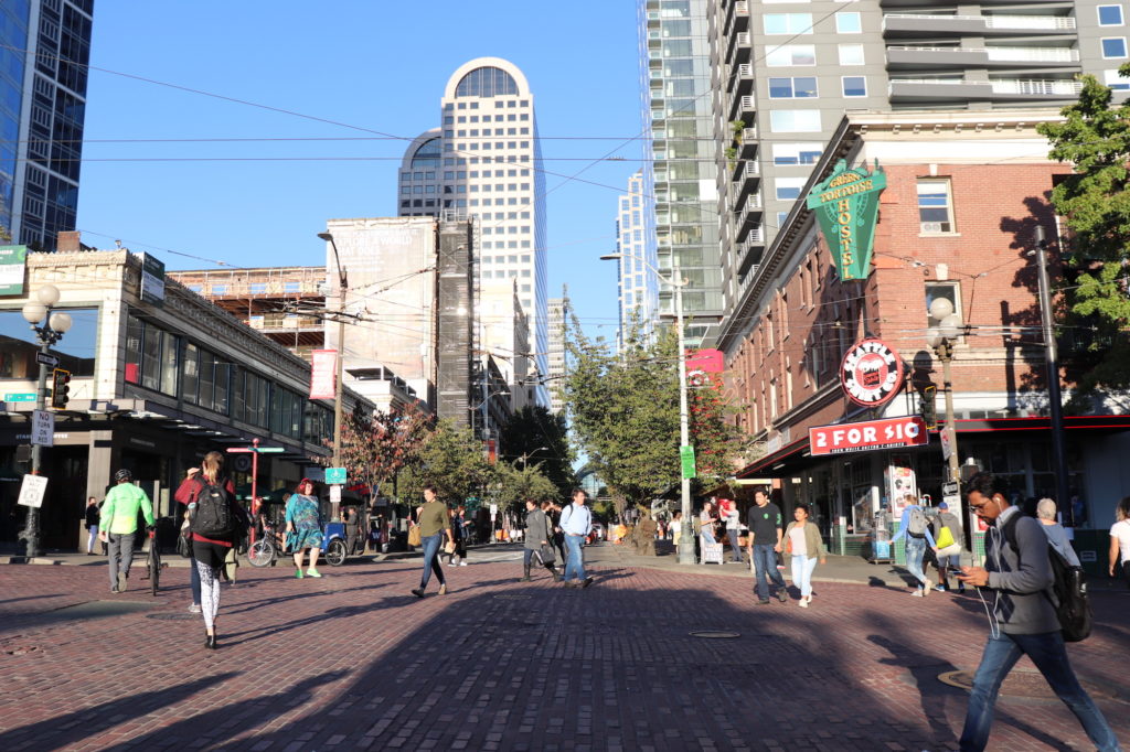 Downtown area, Seattle