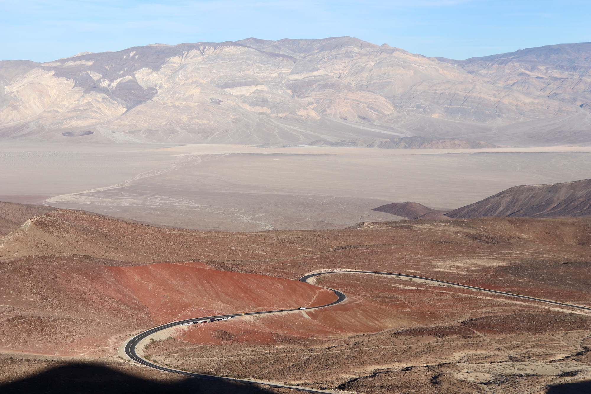 View from the top, Death Valley