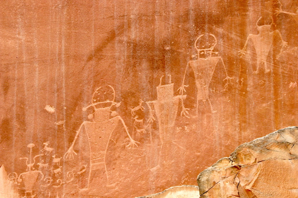 Pictographs Capitol Reef