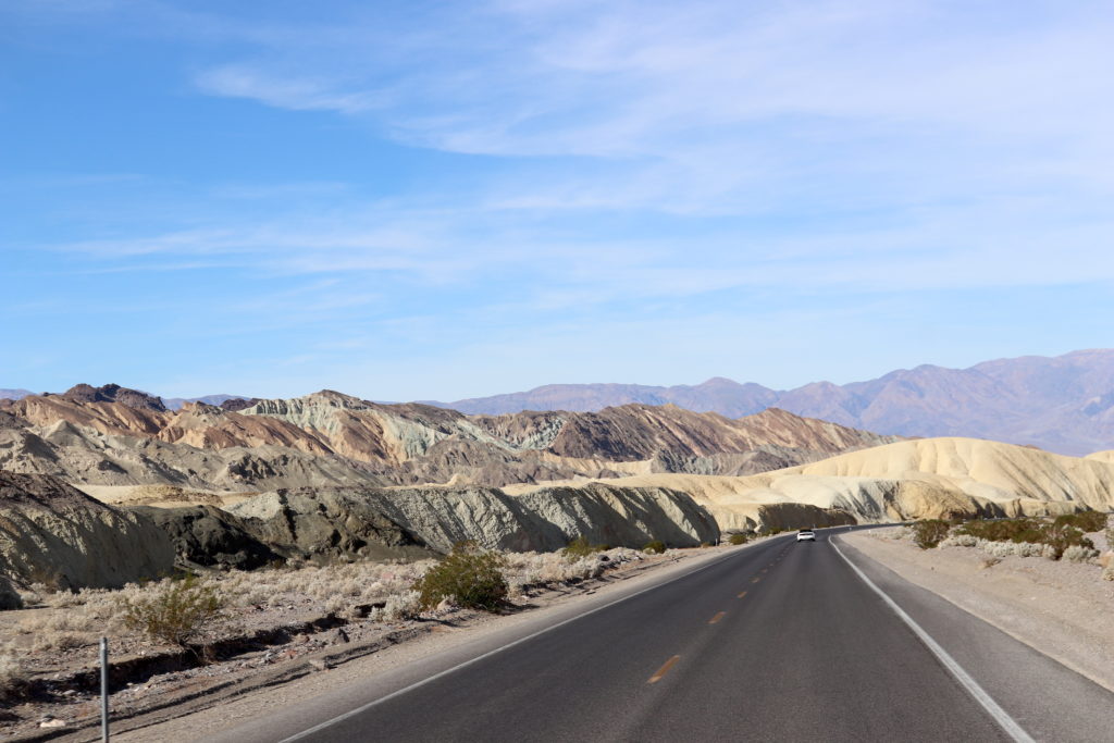 View from the road, Death Valley