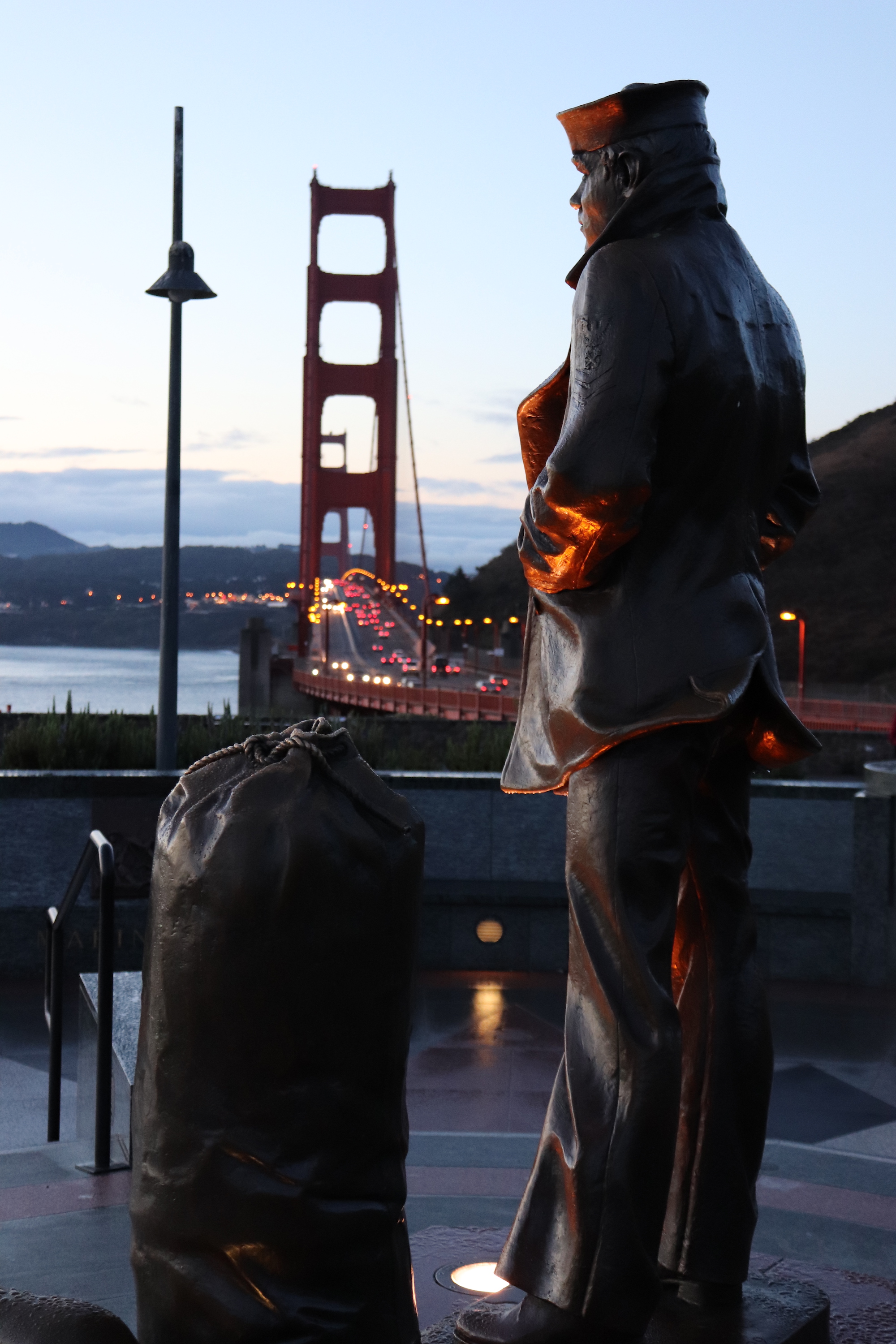 Lone Sailor Memorial, San Francisco