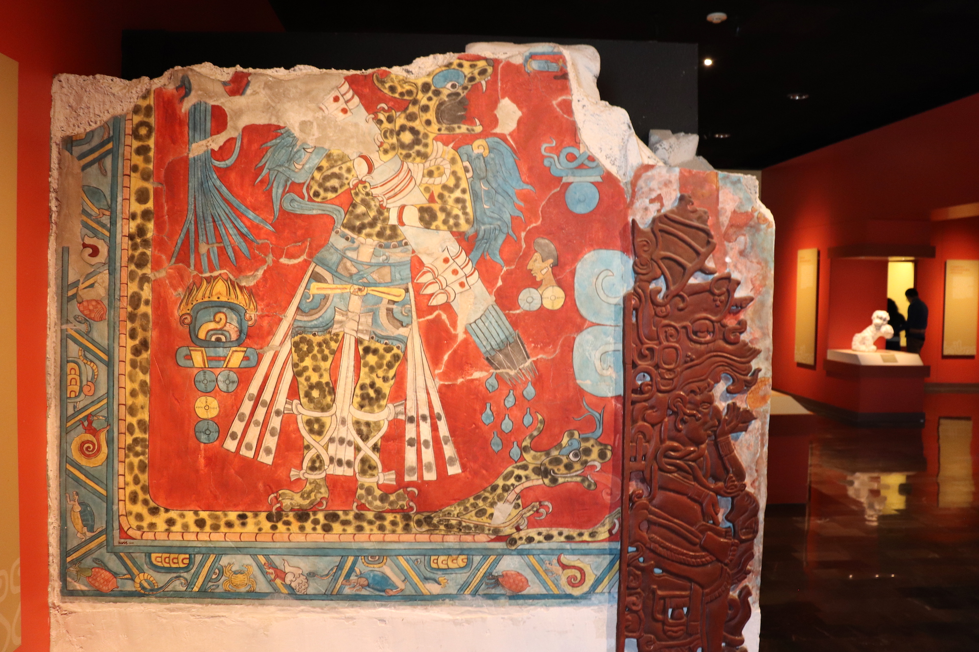 Maya Style Mural