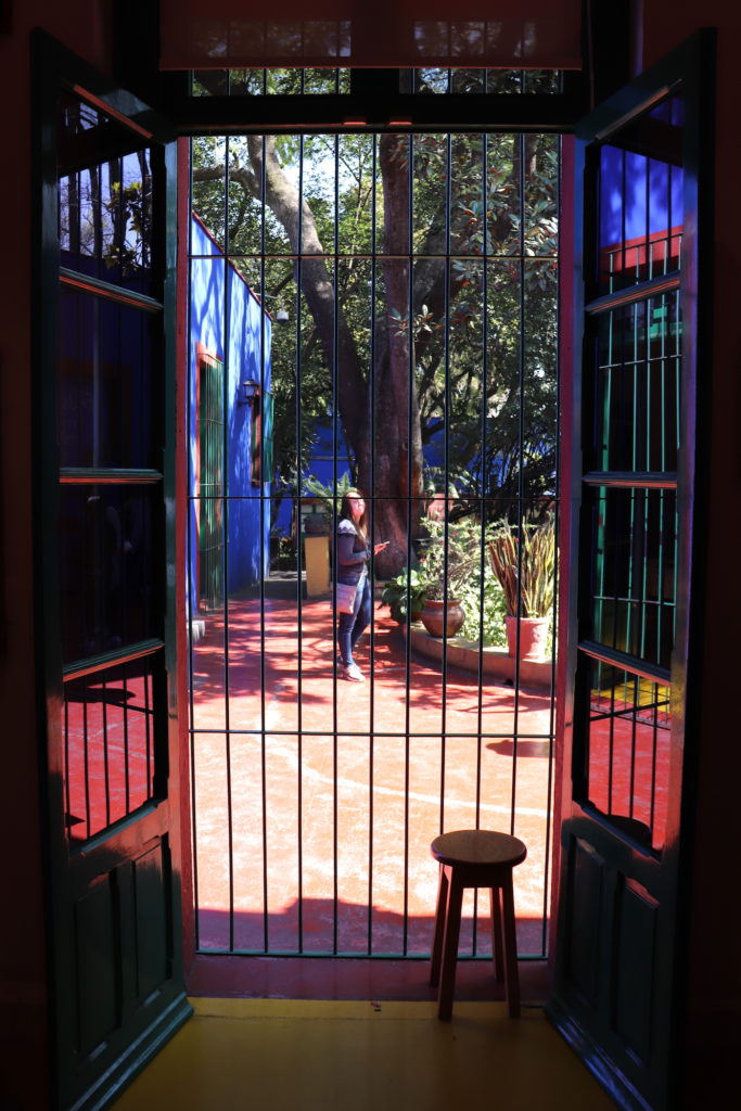 View to the of Frida's house 