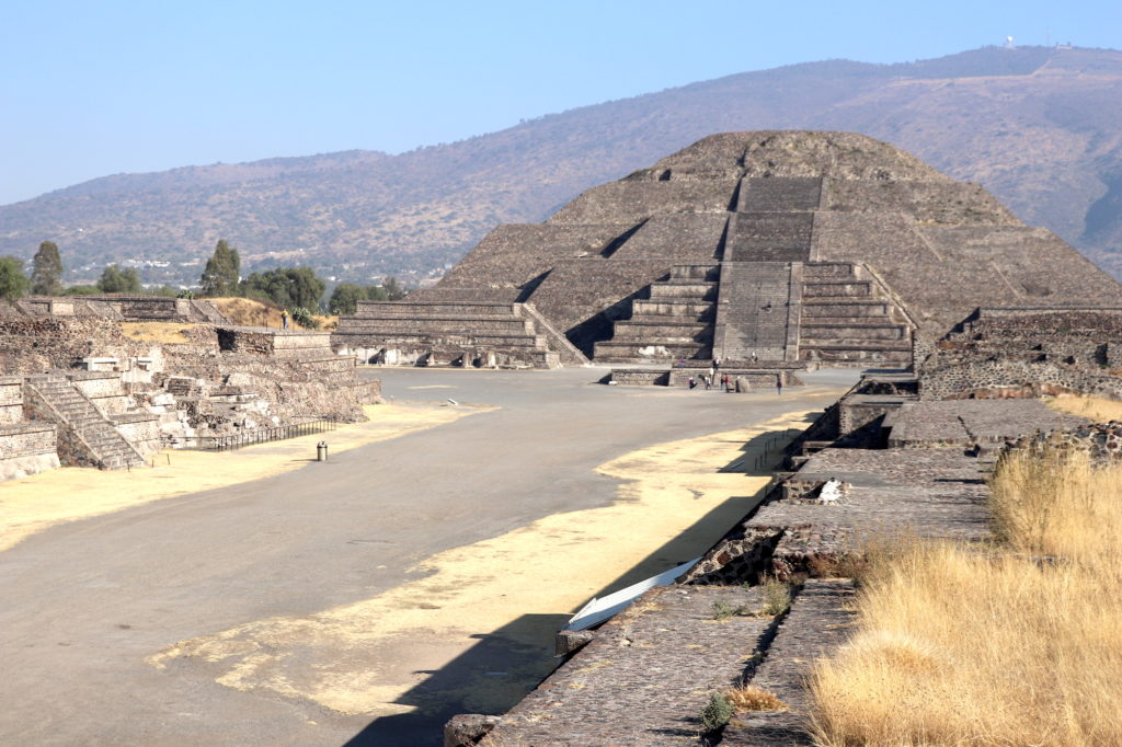 Avenue of the Dead & Pyramid of the Moon, Teotihuacan