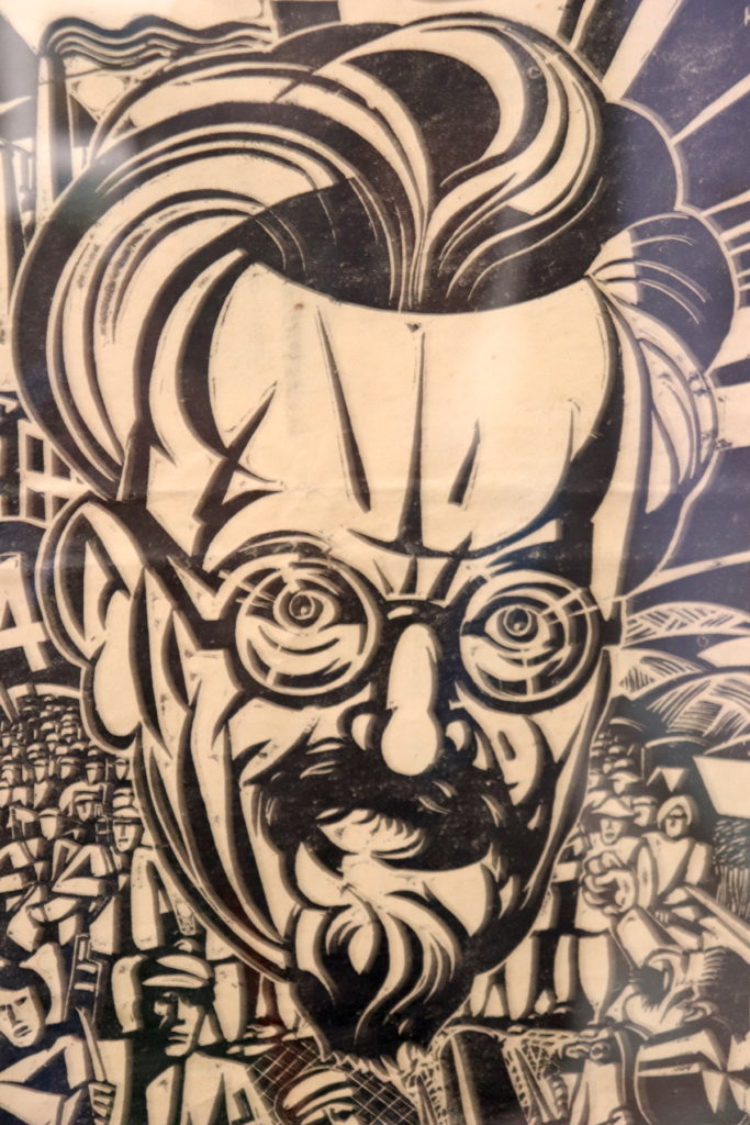 Leon Trotski, illustrious guest of Diego Rivera and lover of Frida Kahlo