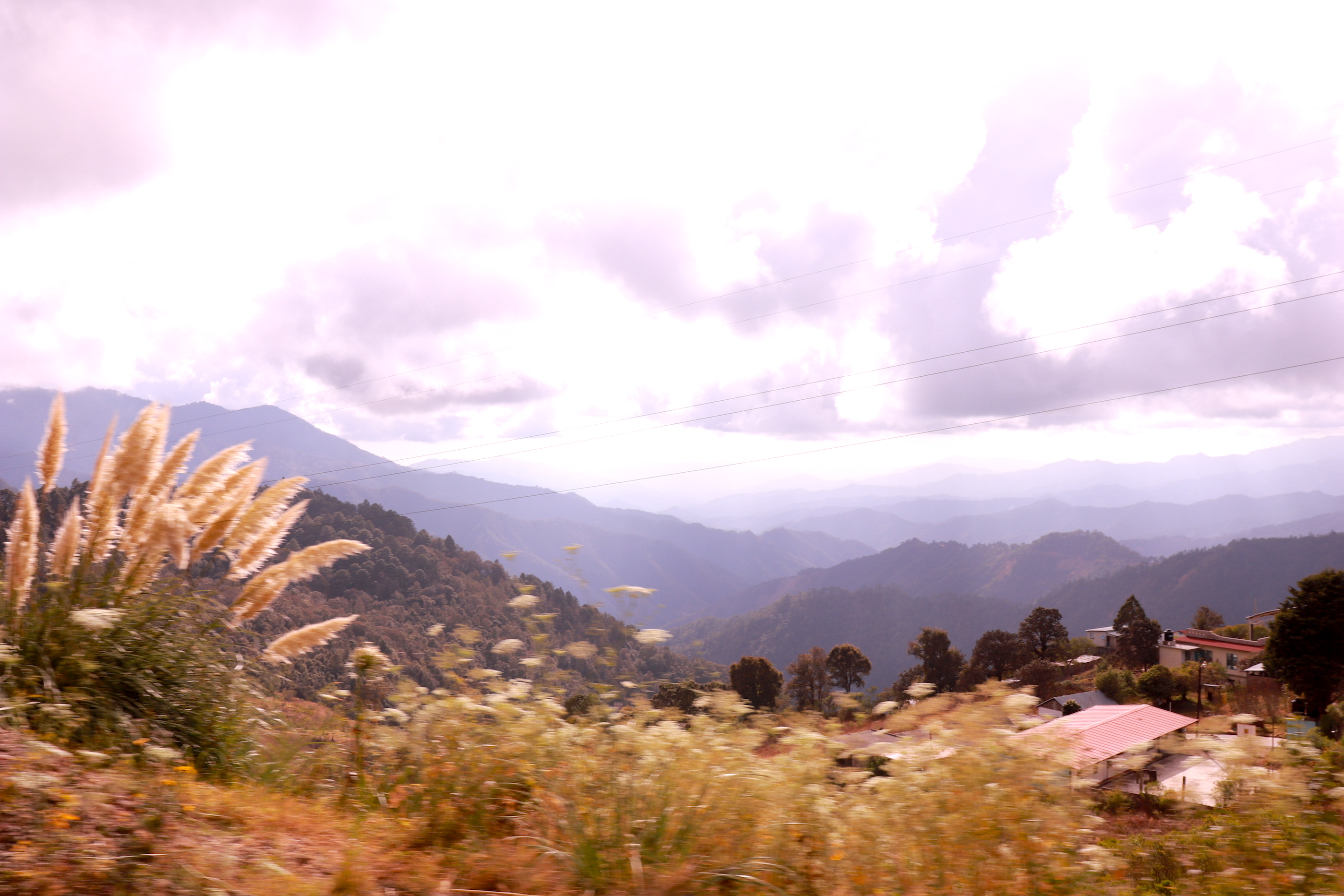 View from the top to the jungle of Sierra Sur mountains, Oaxaca