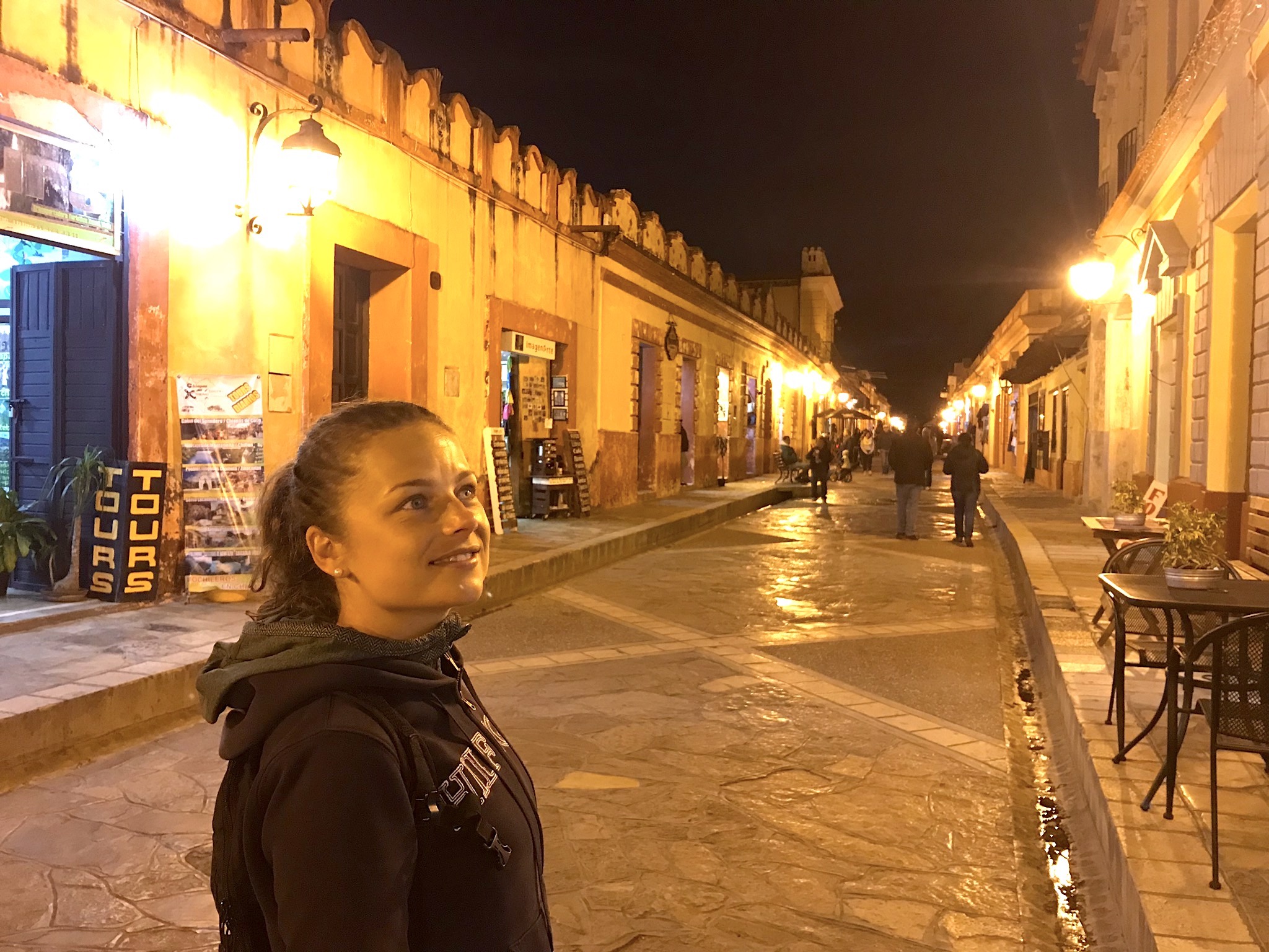 Discovering San Cristobal de las Casas by night