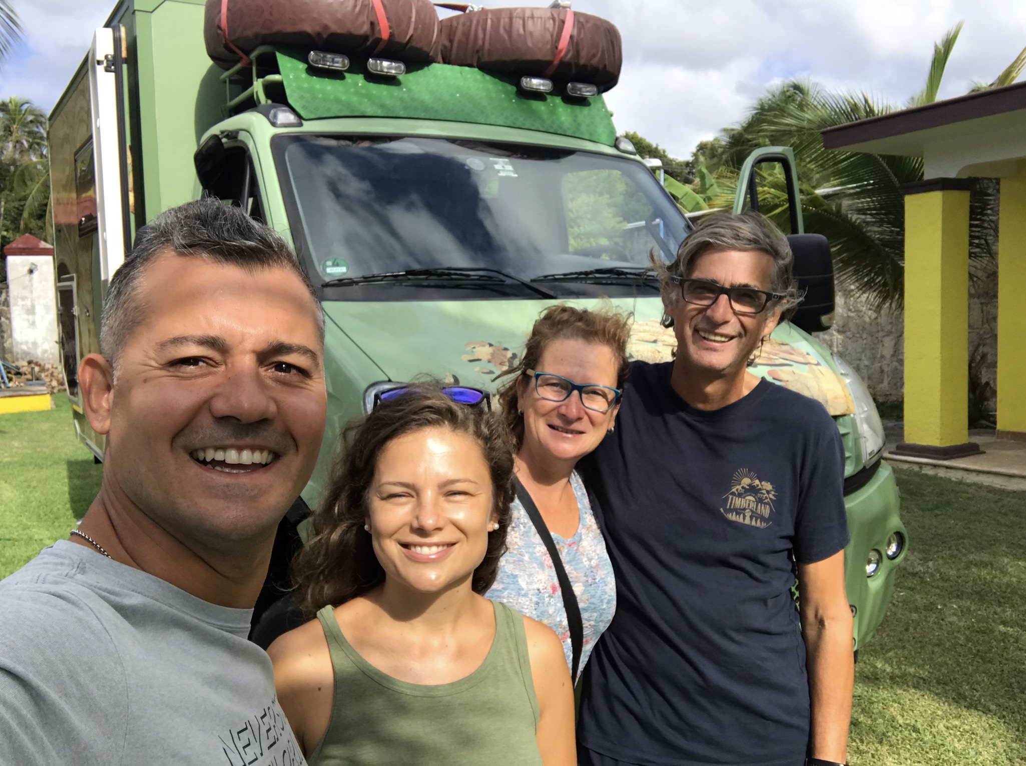 Get Together in Chetumal with the Austrian overlanders 