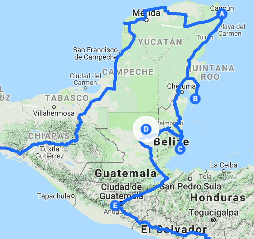 The Route- Guatemala