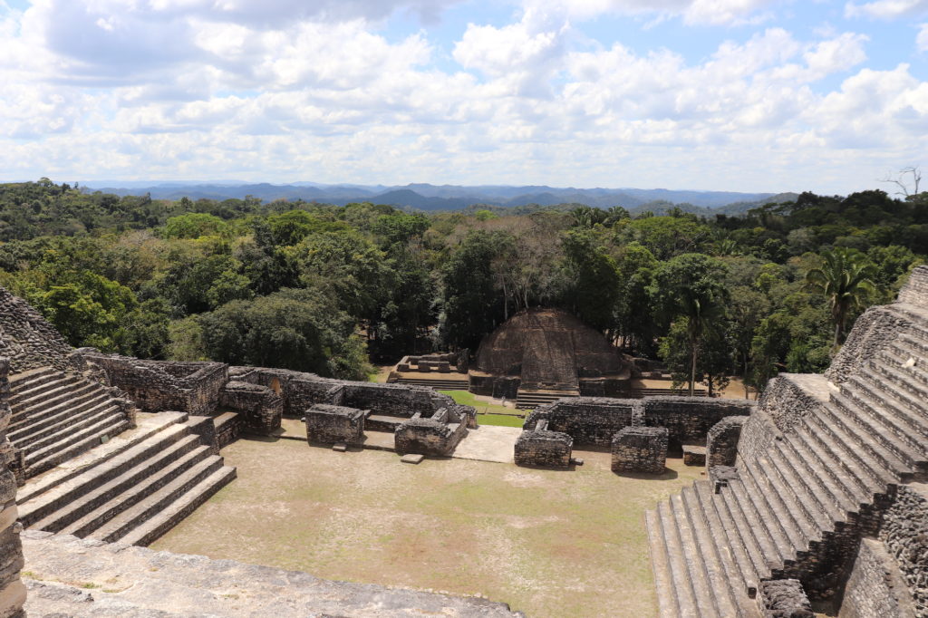 View from the top of the Maya ruins, Belize