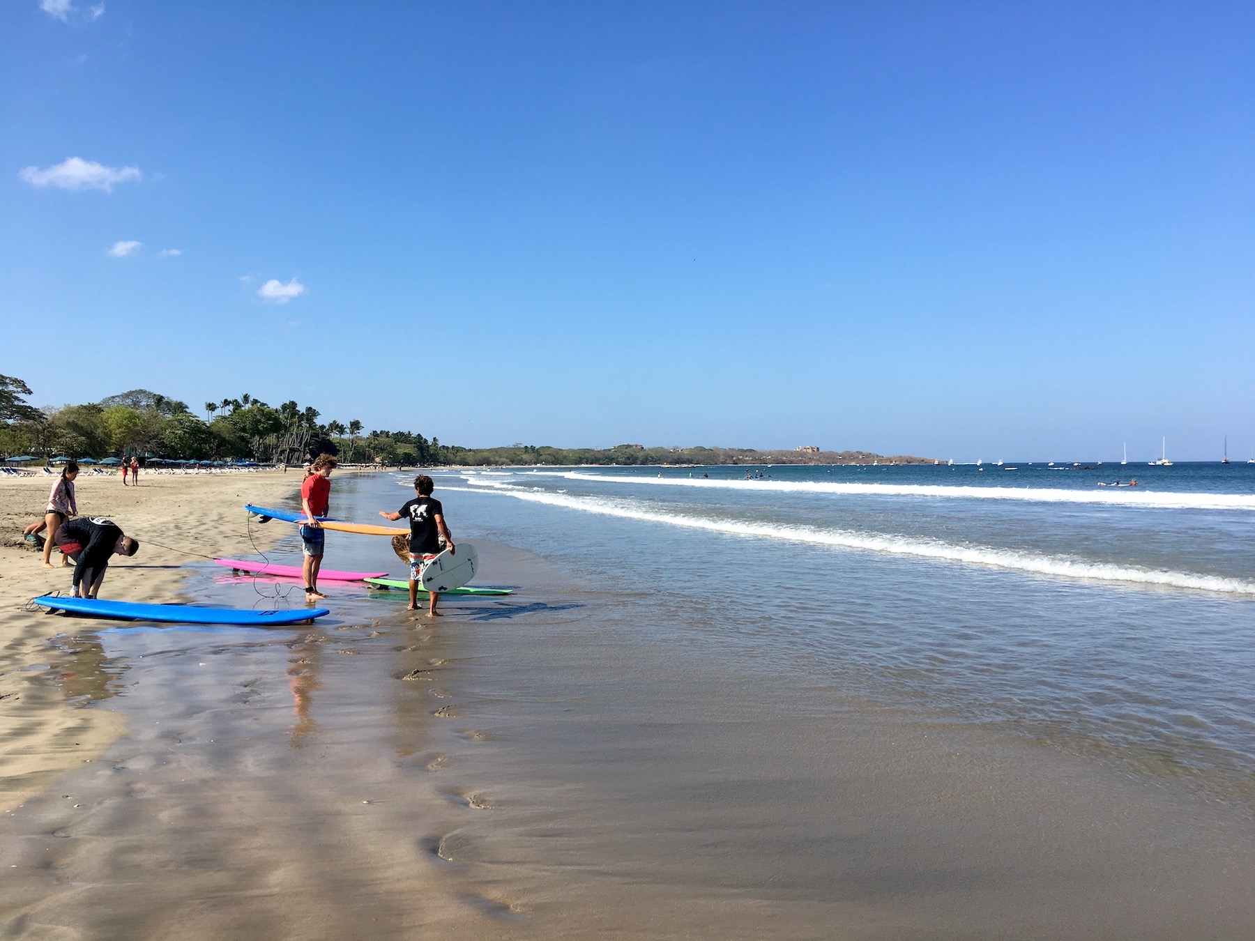 Tamarindo Beach - great for surfing beginners