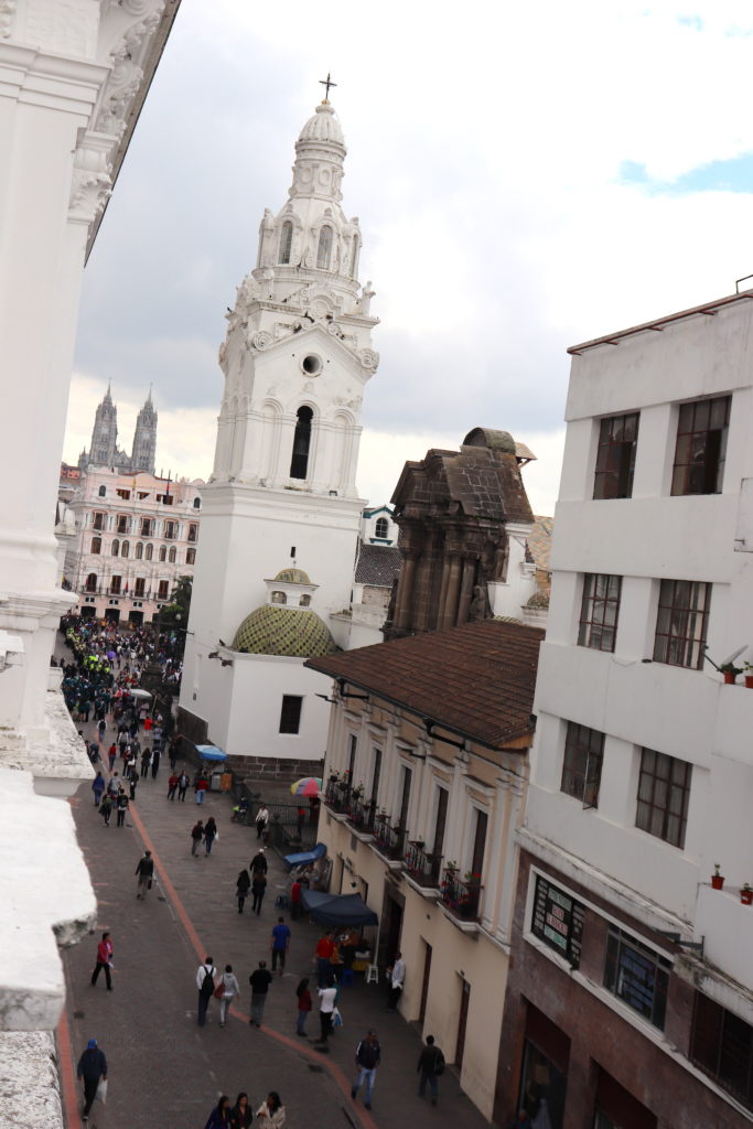 City center of Quito  