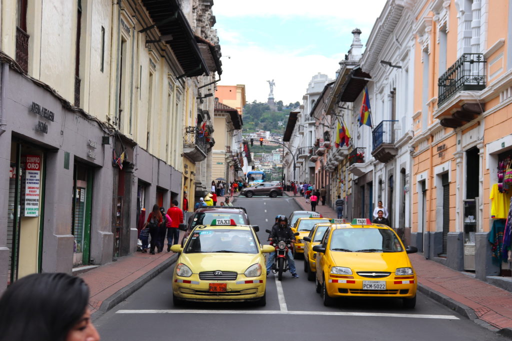 City center of Quito