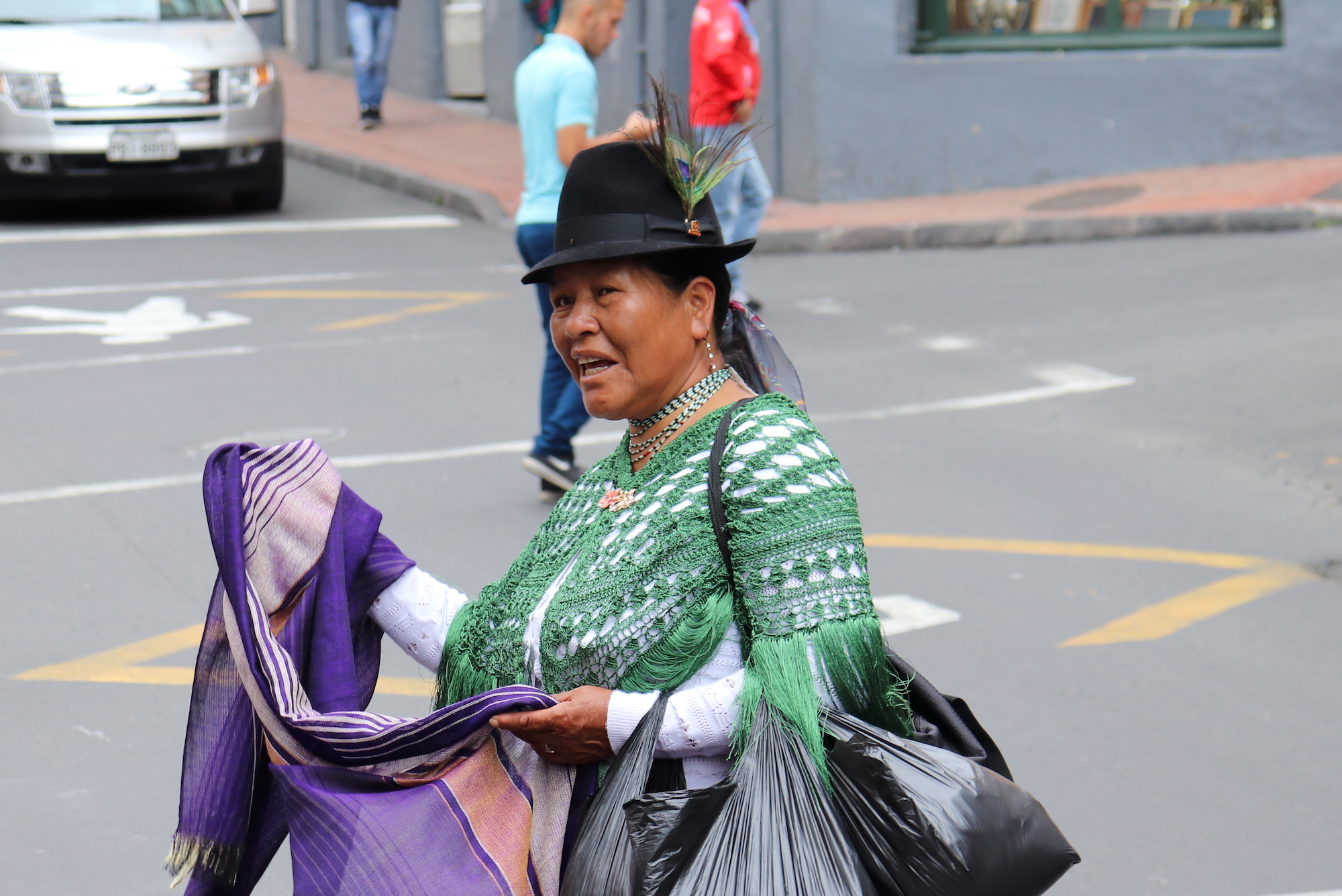 Local woman from Quito