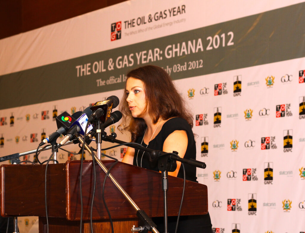 Managing the production and book launch of Ghana 2012 oil and gas investment guide