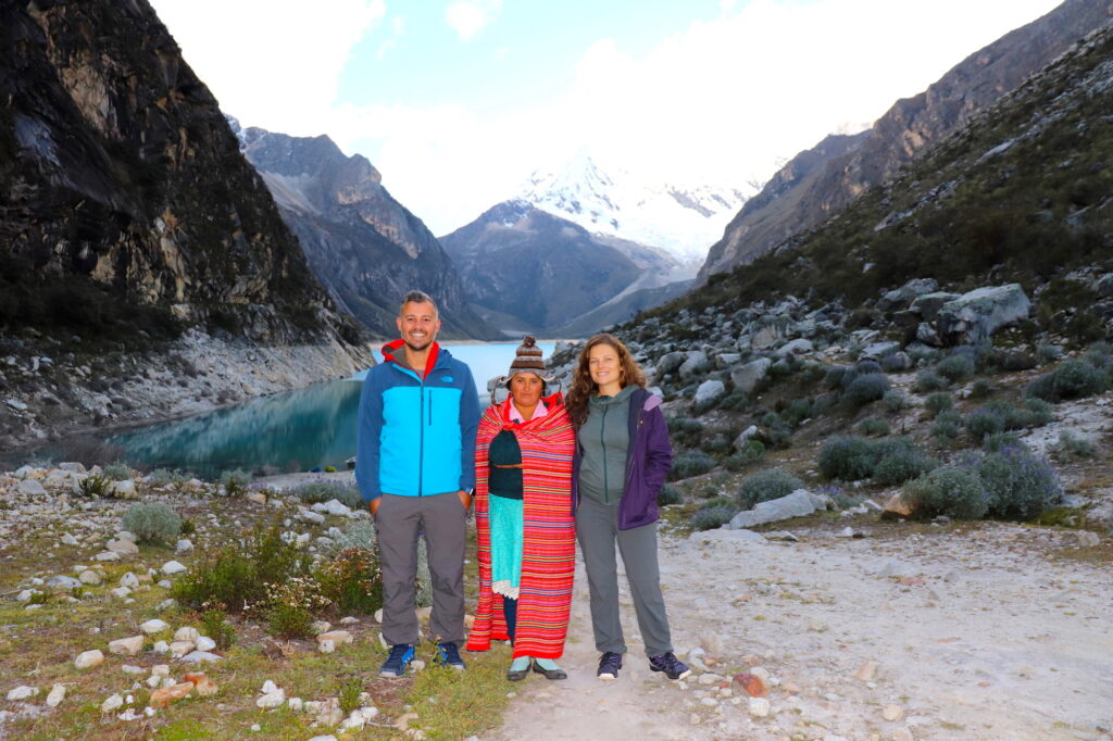 Laguna Paron, Peru & an the only family living there to guard the reservation 
