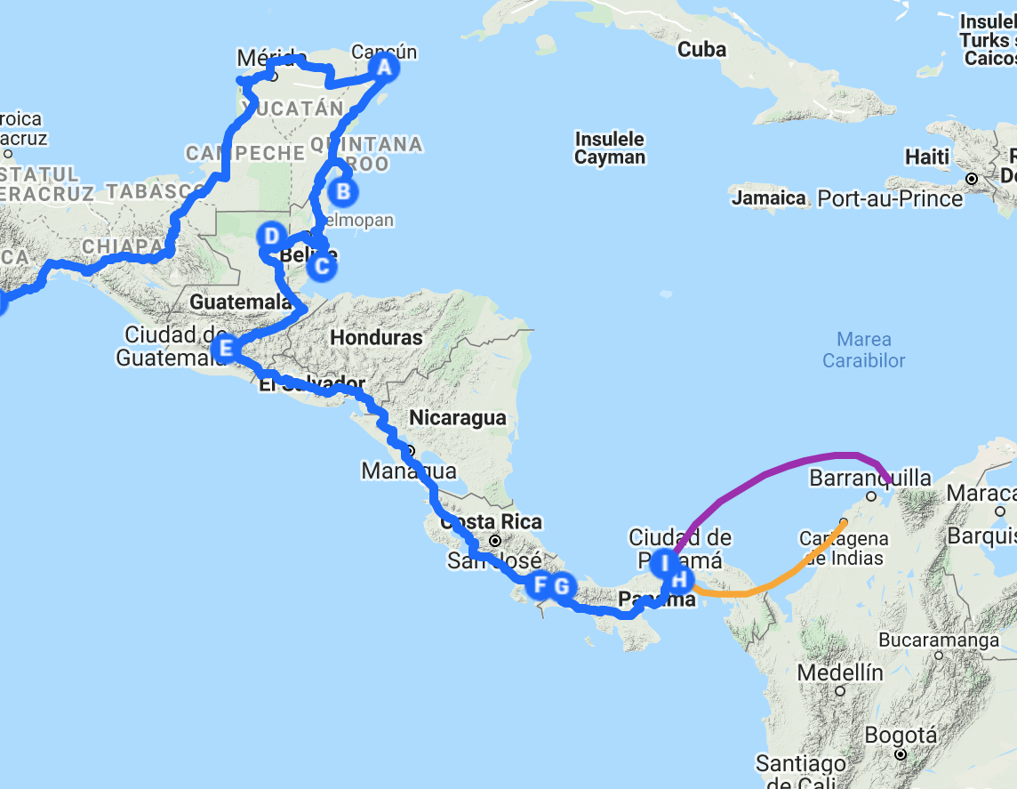 Route Central America v2