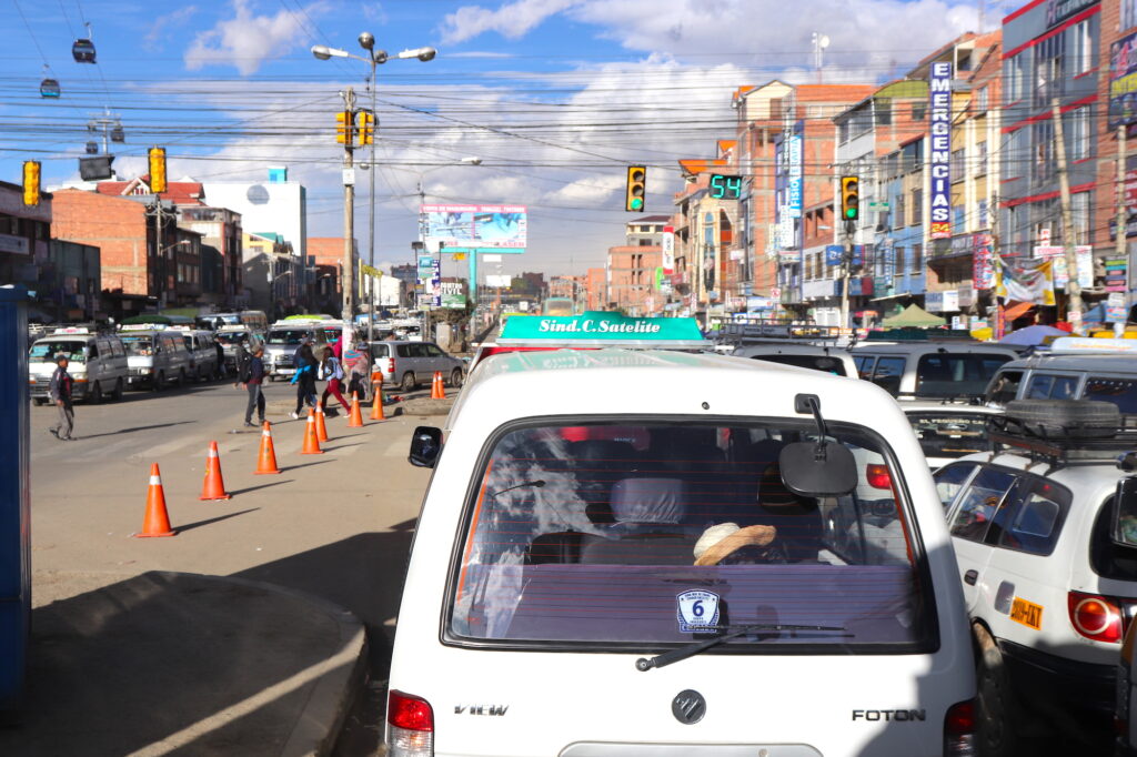 As we entered La Paz...