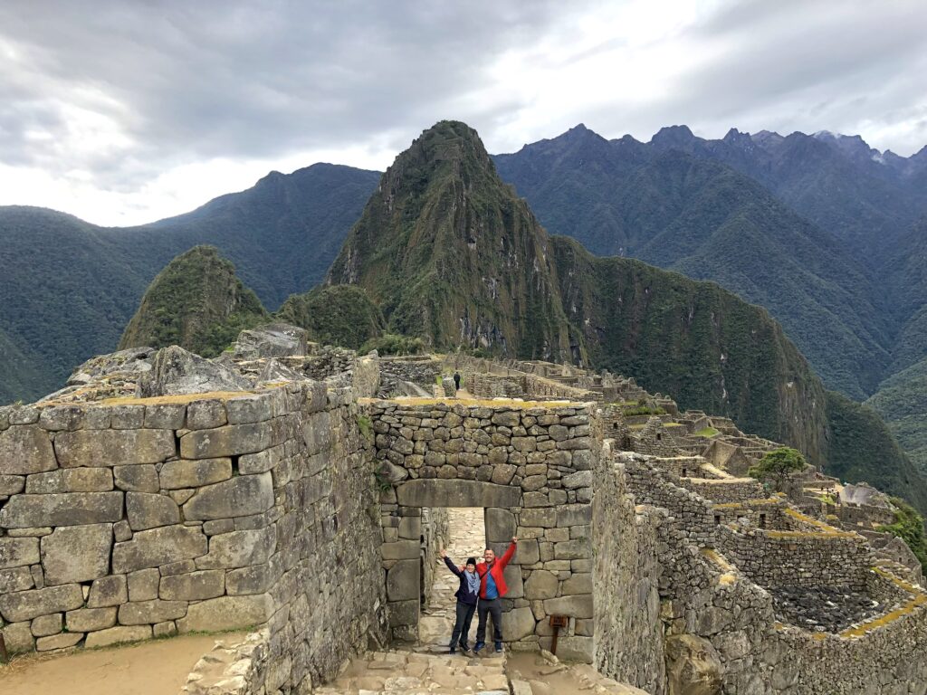 We say hello from Machu Picchu!