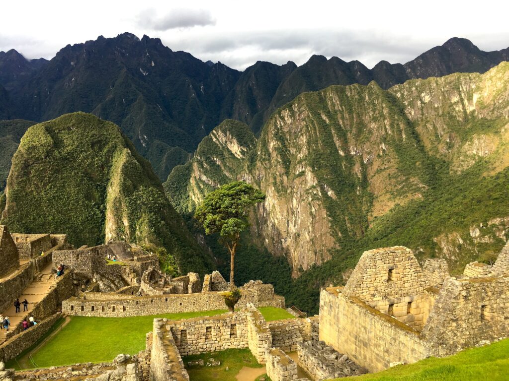 View of the Llaqta of Machu Picchu