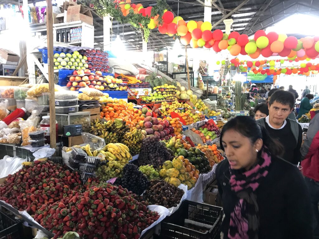 Local market Cusco