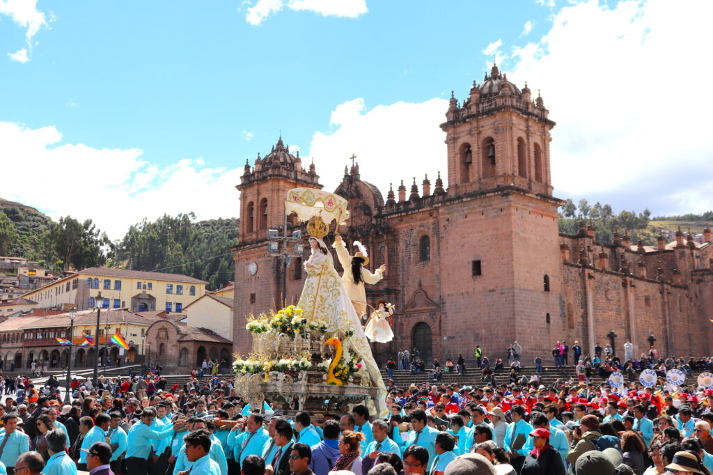 Tribute to Pachamama, Jubilee fesrtivities June, Cusco