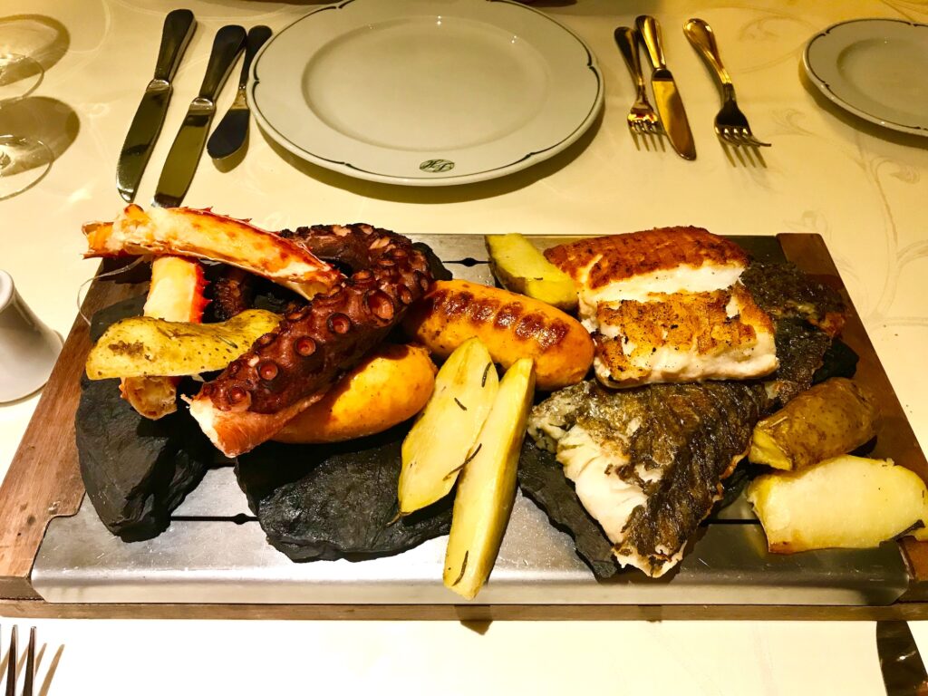 Grilled seafood to celebrate at "The End of the World"