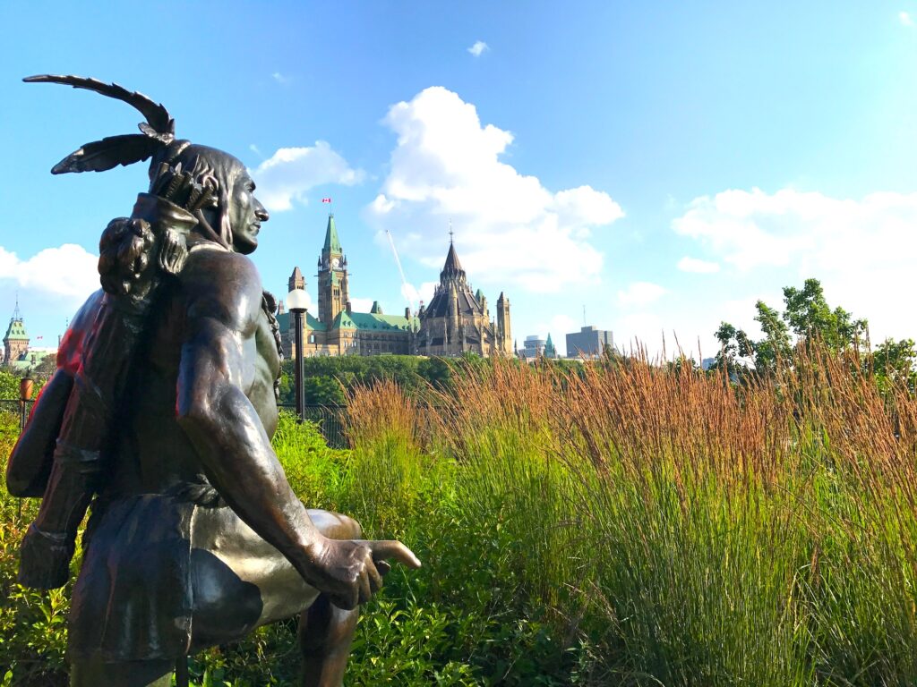 View to Parliament Hill, Ottawa